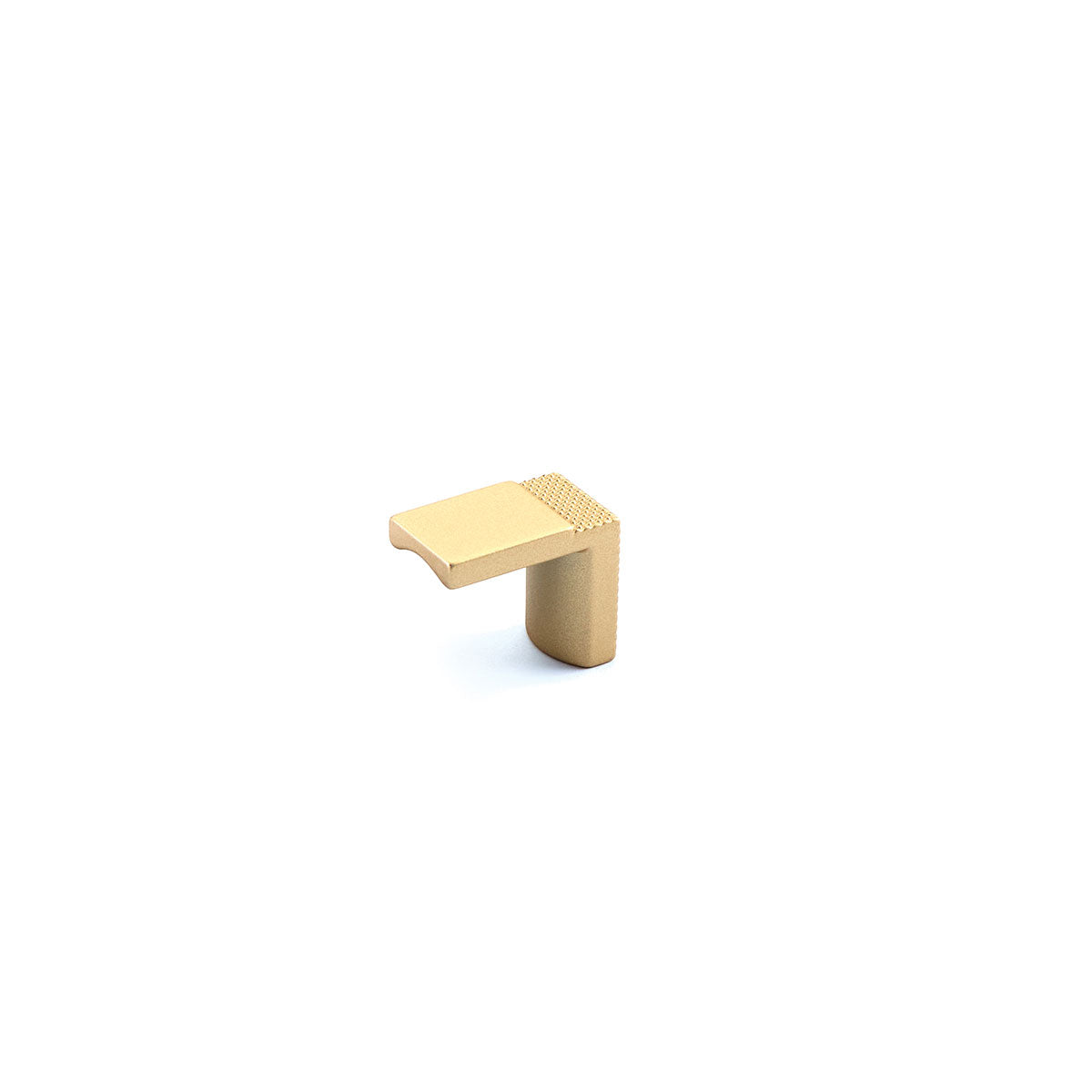 Schaub Jaladera de Dedo Quadrato Wide, 1-1/8" — Latón Satinado Signature