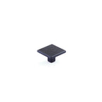 Schaub Perilla Quadrato Cuadrada, 1-3/8" — Negro Mate