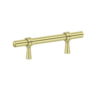 Deltana Jaladera Ajustable 4-3/4" — Latón Pulido