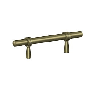 Deltana Jaladera Ajustable 4-3/4" — Latón Antiguo