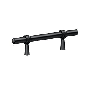 Deltana Jaladera Ajustable 4-3/4" — Negro Mate