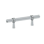 Deltana Jaladera Ajustable 4-3/4" — Cromo Pulido