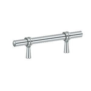 Deltana Jaladera Ajustable 4-3/4" — Cromo Pulido