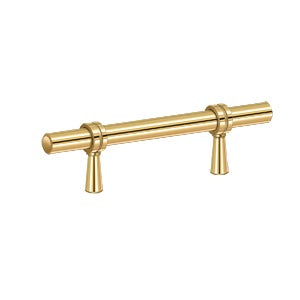 Deltana Jaladera Ajustable 4-3/4" — Latón Pulido PVD