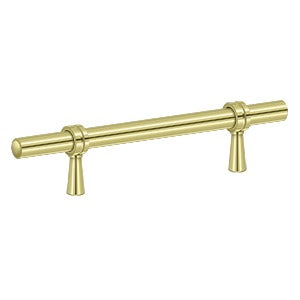 Deltana Jaladera Ajustable 6-1/2" — Latón Pulido