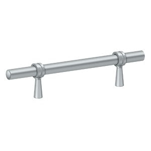 Deltana Jaladera Ajustable 6-1/2" — Cromo Satinado