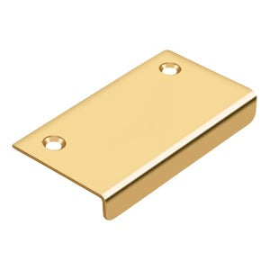 Deltana Jaladera para Cajón, Gabinete y Espejo 3" — Latón Pulido PVD