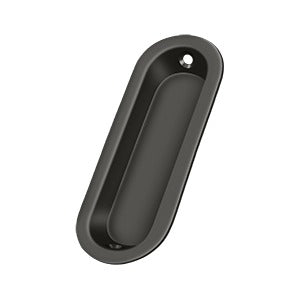 Deltana Jaladera Empotrada Oblonga 3-1/2" — Bronce Aceitado