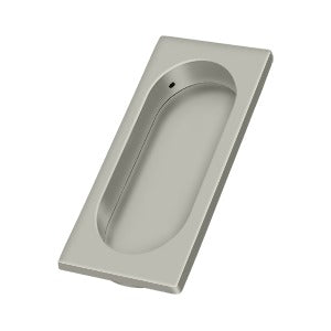 Deltana Jaladera Empotrada Grande 3-7/8" — Níquel Satinado