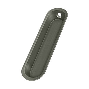 Deltana Jaladera Empotrada 4" — Níquel Antiguo Mate