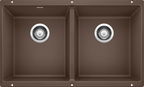 Blanco Precis Equal Double Bowl — Tarja de Silgranit