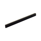 Schaub Jaladera Suave Offset, 300" — Negro Mate