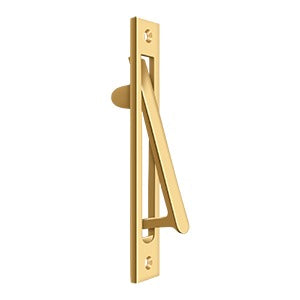 Deltana Jaladera de Borde de Uso Rudo 6-1/4" — Latón Pulido PVD