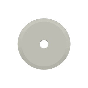 Deltana Placa Base para Perilla 1-1/4" — Níquel Satinado