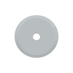 Deltana Placa Base para Perilla 1-1/4" — Cromo Satinado