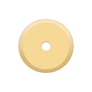 Deltana Placa Base para Perilla 1-1/4" — Latón Pulido PVD