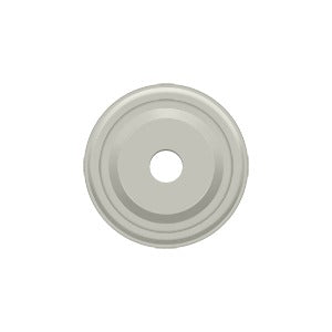 Deltana Placa Base para Perilla 1" — Níquel Satinado