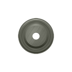 Deltana Placa Base para Perilla 1" — Níquel Antiguo Mate
