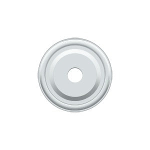 Deltana Placa Base para Perilla 1" — Cromo Pulido