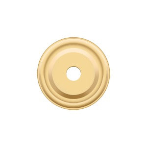 Deltana Placa Base para Perilla 1" — Latón Pulido PVD