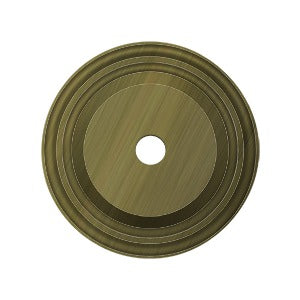 Deltana Placa Base para Perilla 1-1/2" — Latón Antiguo