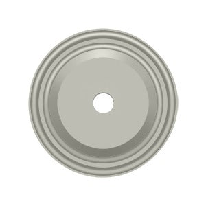 Deltana Placa Base para Perilla 1-1/2" — Níquel Satinado