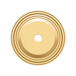 Deltana Placa Base para Perilla 1-1/2" — Latón Pulido PVD