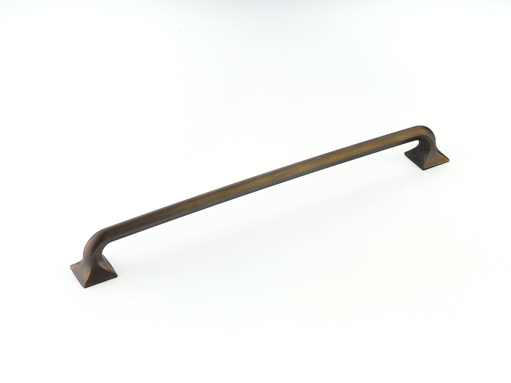 Schaub Jaladera para Electrodoméstico Northport Cuadrada, 15" cc — Bronce Antiguo