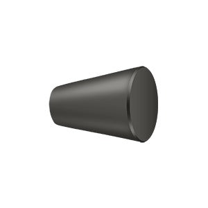 Deltana Perilla Cónica para Gabinete 1" — Bronce Aceitado