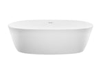 MTI Elena with Cradle bañera independiente de SculptureStone — vista de producto