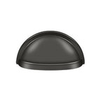 Deltana Jaladera Tipo Concha Ovalada 3-1/2" — Bronce Aceitado