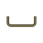 Deltana Jaladera de Alambre 3-1/2" — Latón Antiguo