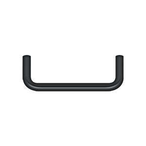 Deltana Jaladera de Alambre 3-1/2" — Negro Mate