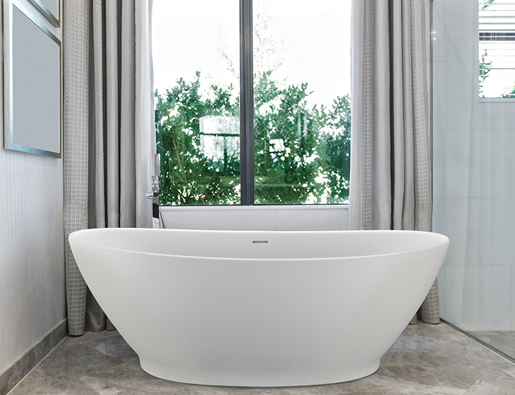 MTI Elise bañera independiente de SculptureStone — vista de producto