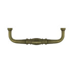 Deltana Jaladera de Alambre Colonial 4" — Latón Antiguo
