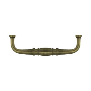 Deltana Jaladera de Alambre Colonial 4" — Latón Antiguo