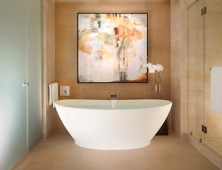 MTI Elise bañera independiente de SculptureStone — vista de producto