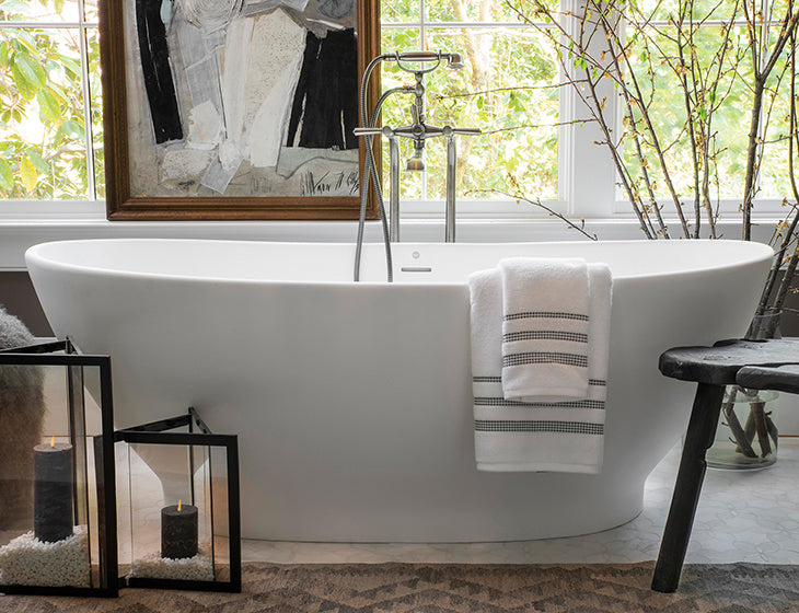 MTI Elise bañera independiente de SculptureStone — vista de producto