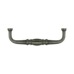 Deltana Jaladera de Alambre Colonial 4" — Níquel Antiguo Mate