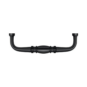 Deltana Jaladera de Alambre Colonial 4" — Negro Mate