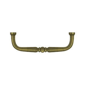 Deltana Jaladera de Alambre Tradicional 3-1/2" — Latón Antiguo