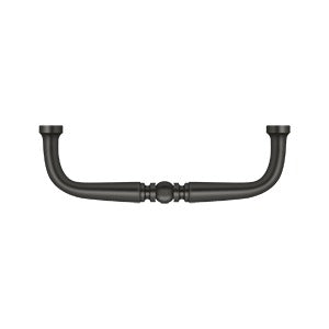 Deltana Jaladera de Alambre Tradicional 3-1/2" — Bronce Aceitado
