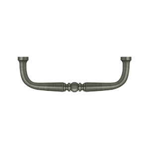 Deltana Jaladera de Alambre Tradicional 3-1/2" — Níquel Antiguo Mate