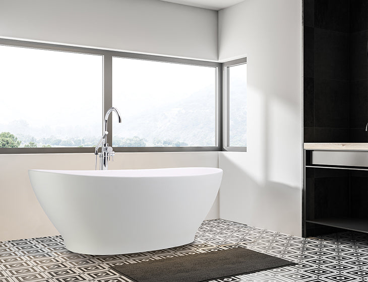 MTI Elise bañera independiente de SculptureStone — vista de producto