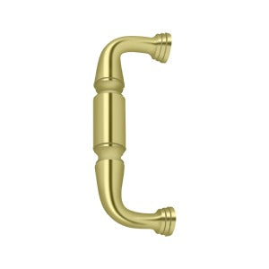 Deltana Jaladera para Puerta 6" — Latón Pulido