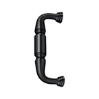 Deltana Jaladera para Puerta 6" — Negro Mate
