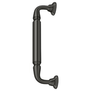Deltana Jaladera para Puerta con Roseta 10" — Bronce Aceitado