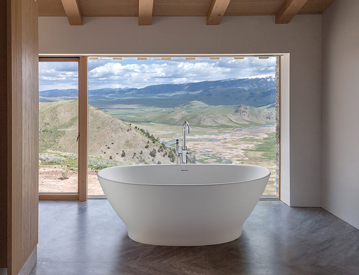 MTI Elise bañera independiente de SculptureStone — vista de producto