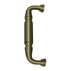 Deltana Jaladera para Puerta sin Roseta 8" — Latón Antiguo