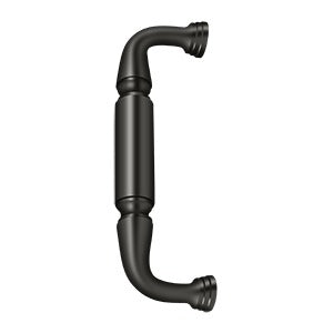 Deltana Jaladera para Puerta sin Roseta 8" — Bronce Aceitado